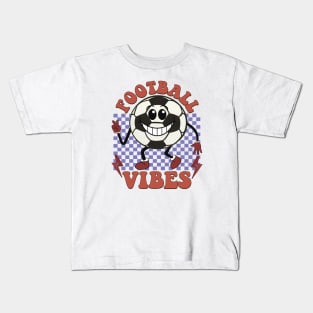 football vibes Kids T-Shirt